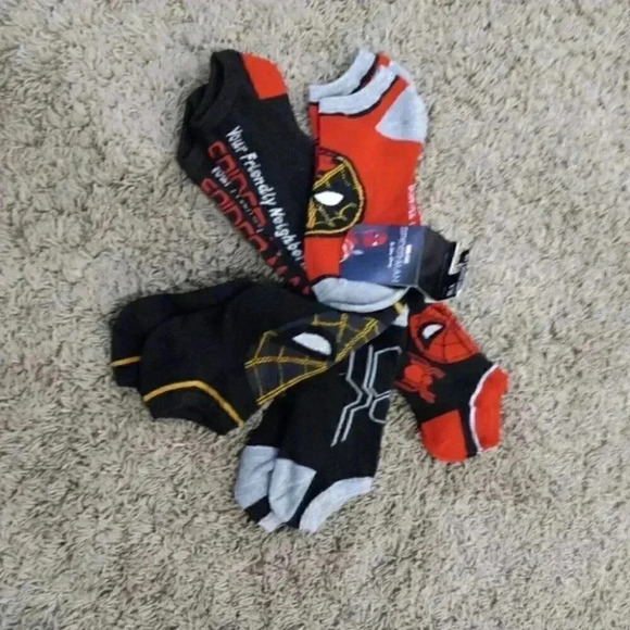Marvel Studios Spider-Man No Way Home Mix and Match Ankle Socks - Picture 1 of 2